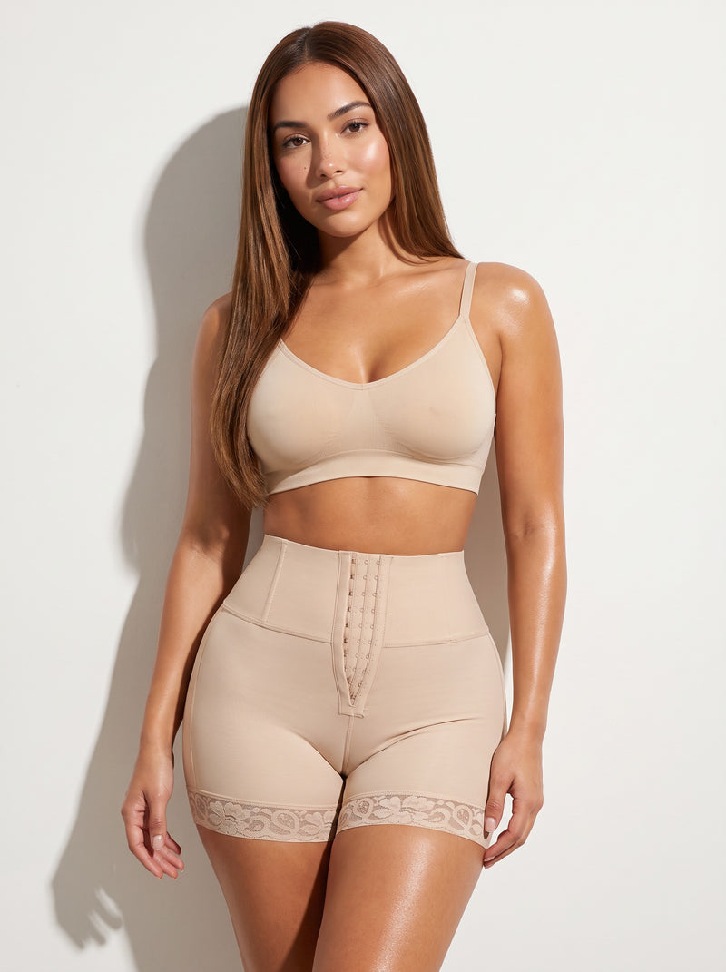 Mid-Thigh Butt Lifter Short