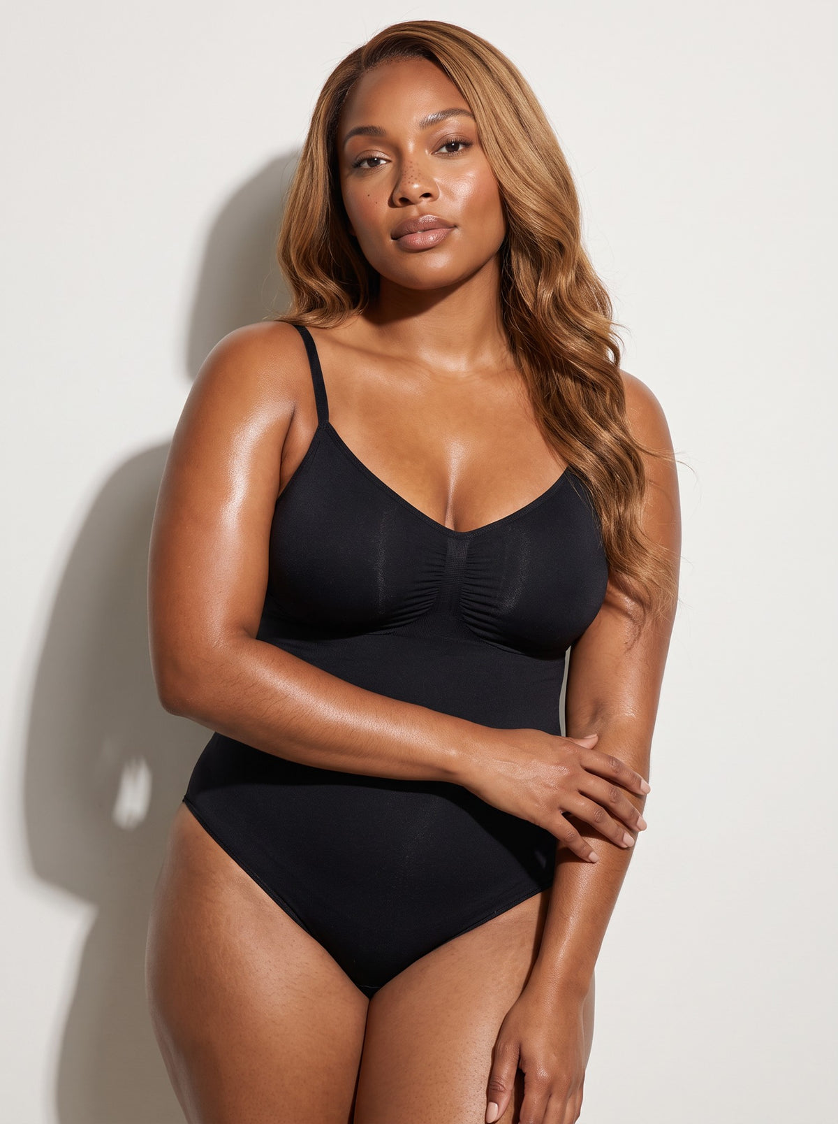 Tummy Control Shaping Brief — front view